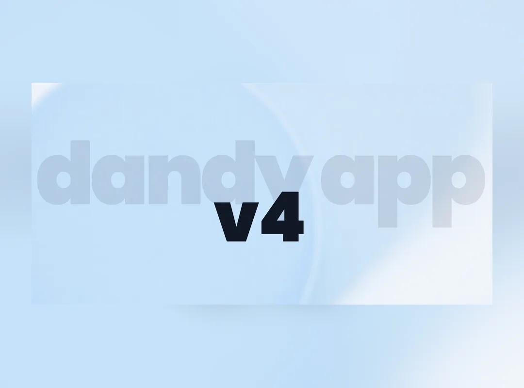The Dandy App website homepage