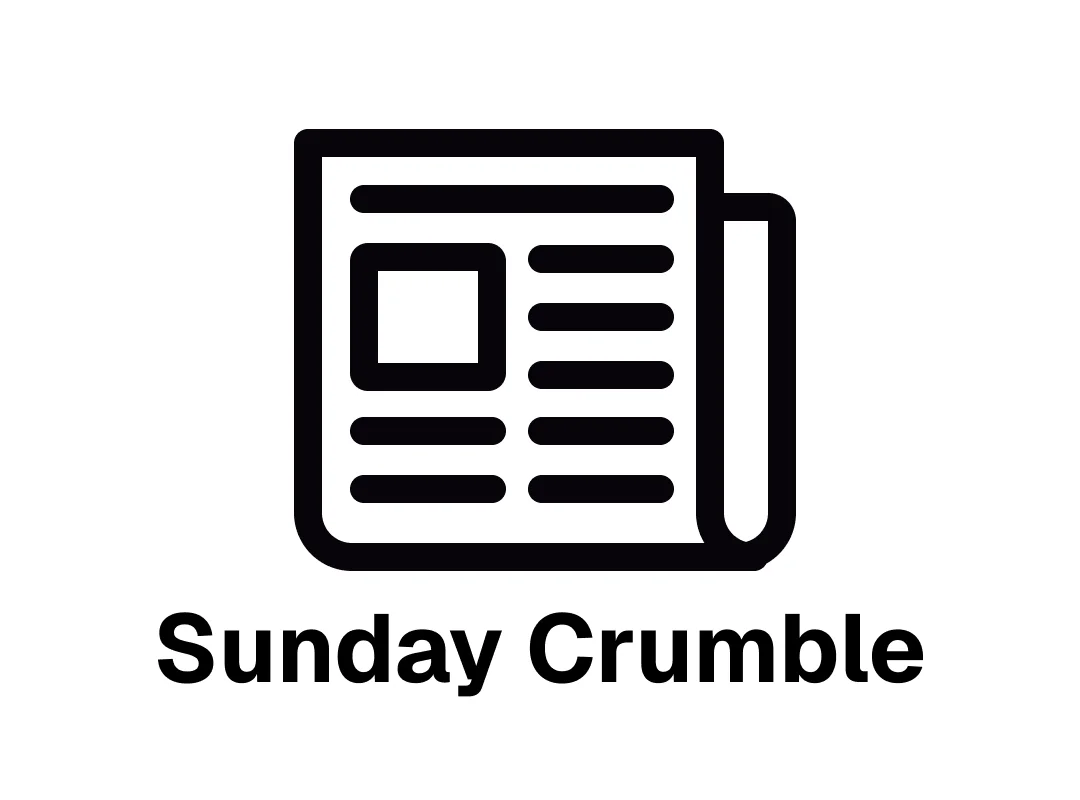 The Sunday Crumble website homepage