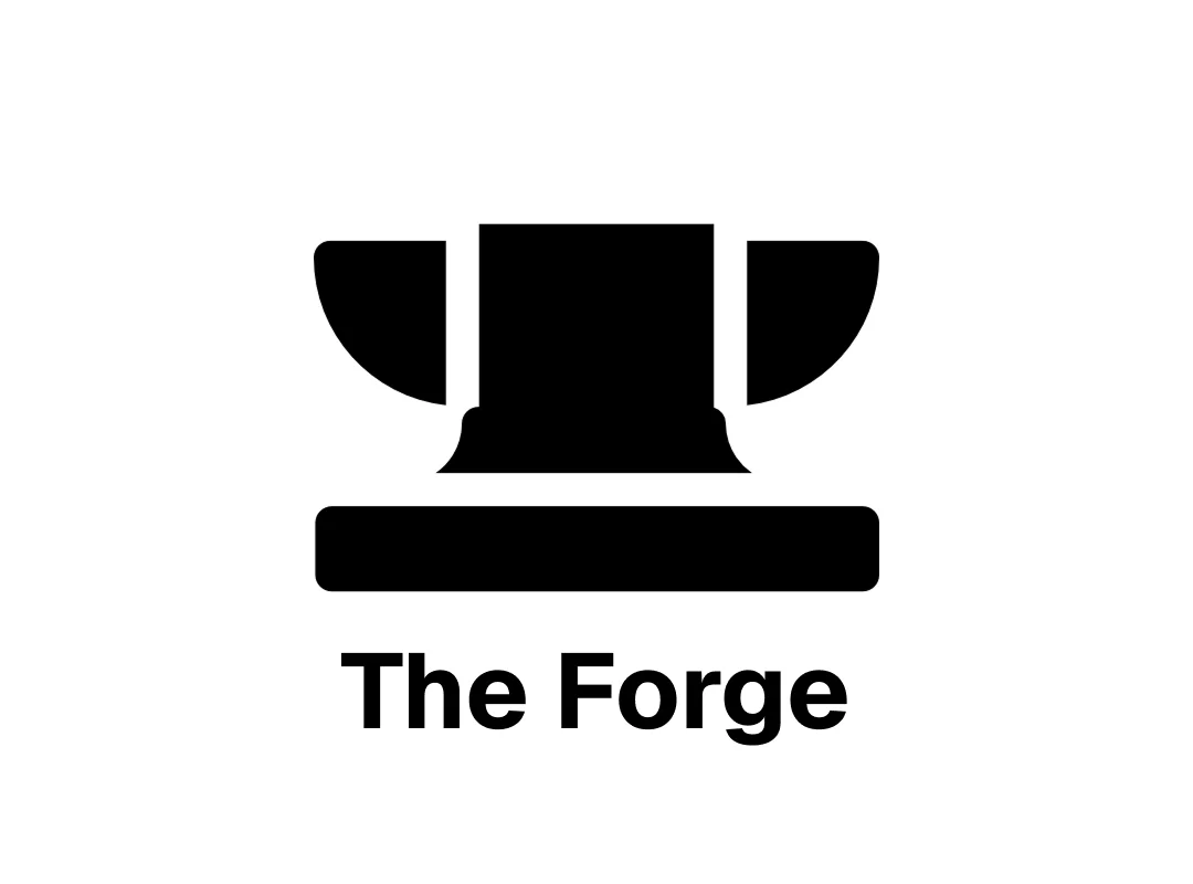 The Forge website homepage